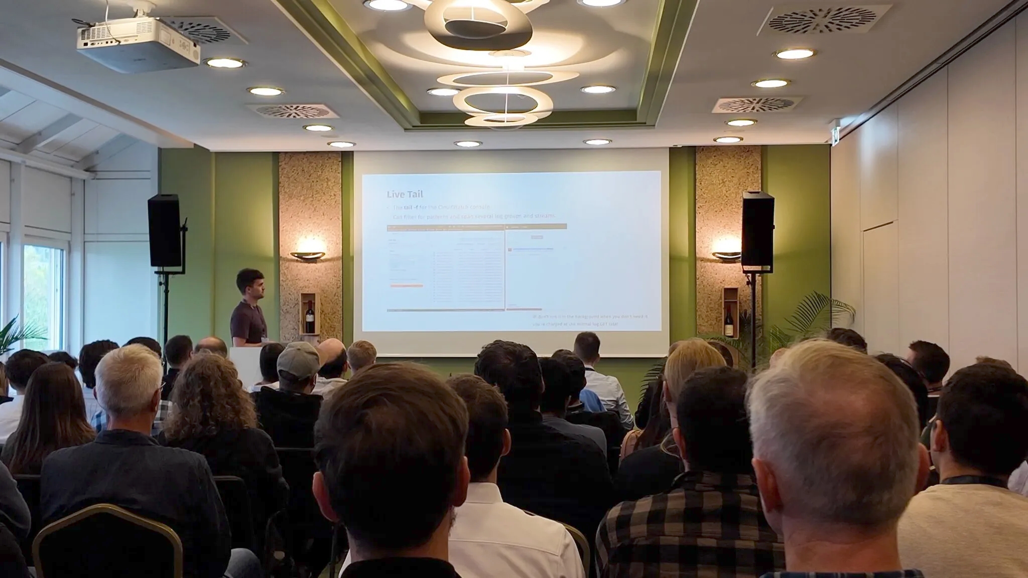 Conference image for Rethinking CloudWatch: Advanced AWS-native Observability That Can Save You $100k+ On 3rd Party Tools at AWS Community Day DACH 2025