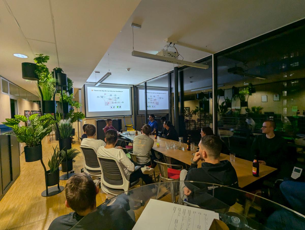 Conference image 3 for Rethinking CloudWatch: Advanced AWS-native Observability That Can Save You $100k+ On 3rd Party Tools at AWS User Group Heilbronn