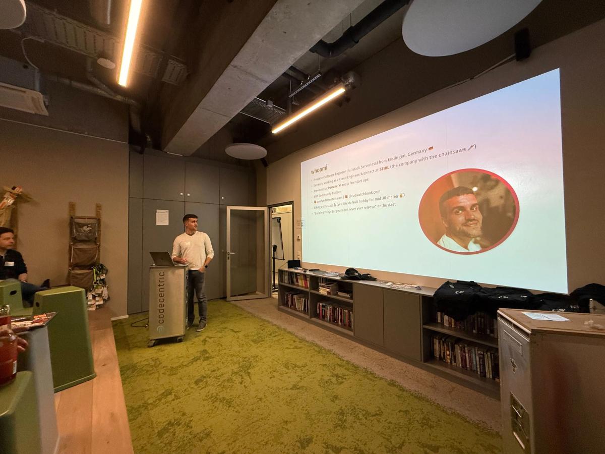 Conference image 1 for Rethinking CloudWatch: Advanced AWS-native Observability That Can Save You $100k+ On 3rd Party Tools at AWS User Group Karlsruhe